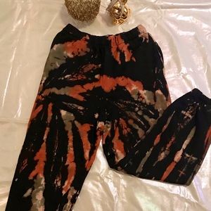 Women's tie dye joggers